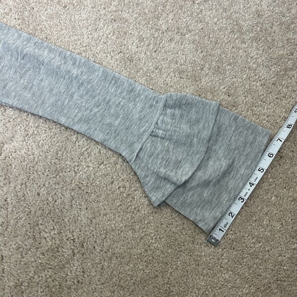 Altar'd State Top Womens Small Gray Ivory Mesh Embroidery Ruffle Boho Ladies - Picture 10 of 12